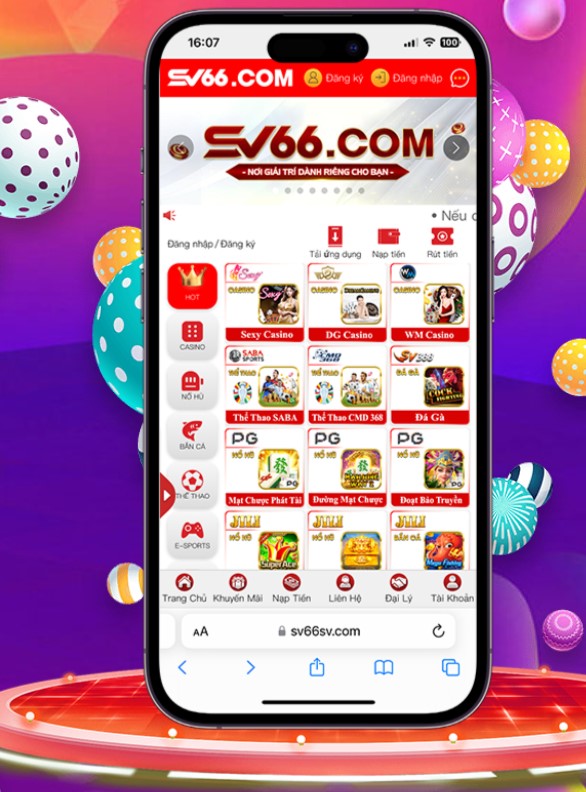 App SV66 và hàng loạt những ưu điểm nổi bật