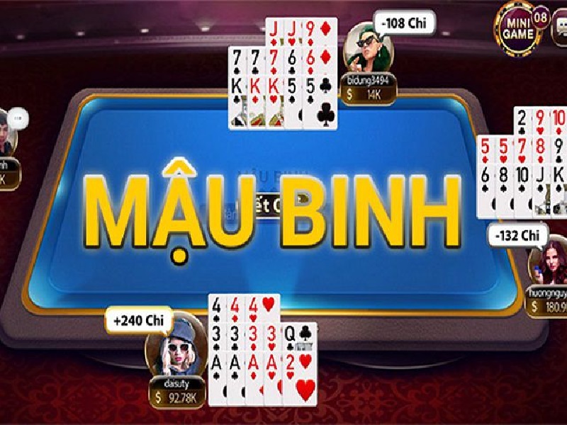 Game bài Mậu Binh – Game bài được yêu thích hàng đầu hiện nay